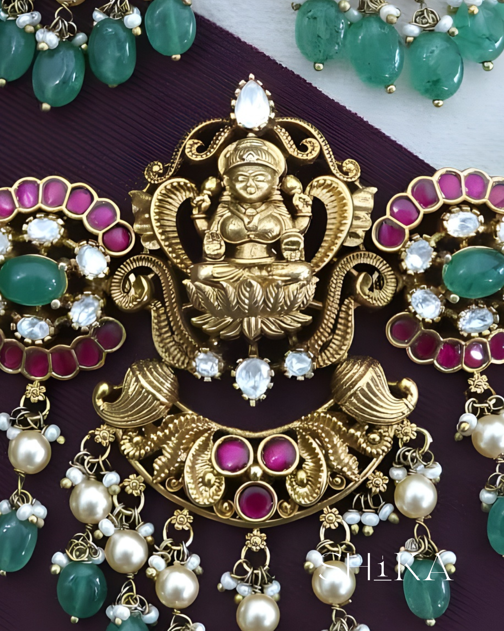 Laxmi Devi Jadau Kundan Choker Set