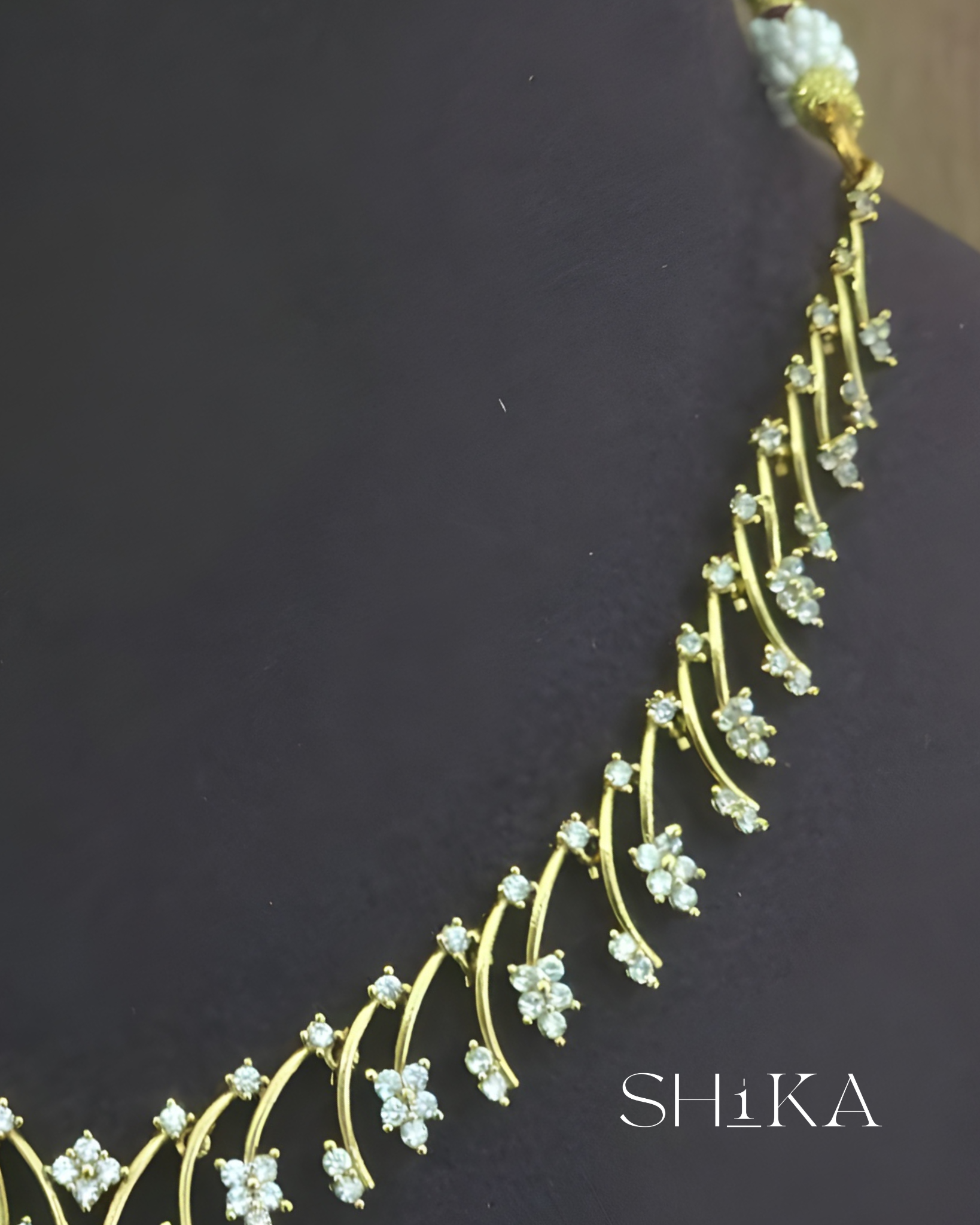 Floral Vine Necklace Set