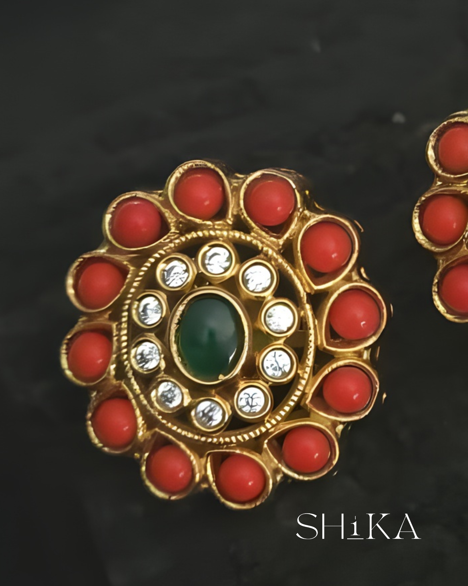 Halo Stud Earrings