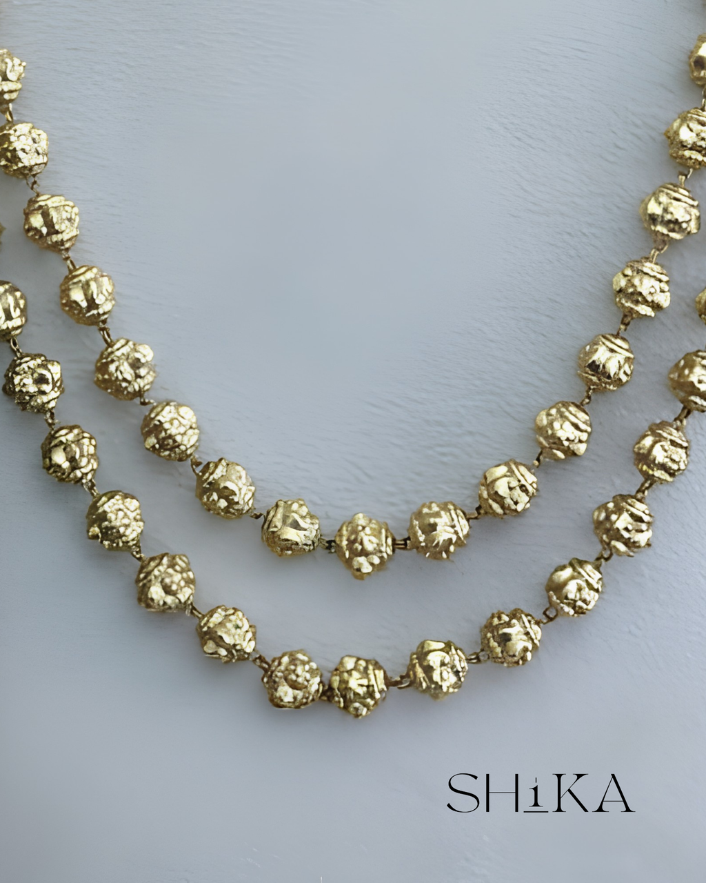 Laxmidevi Antique Mala Necklace Set