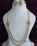 Laxmidevi Antique Mala Necklace Set