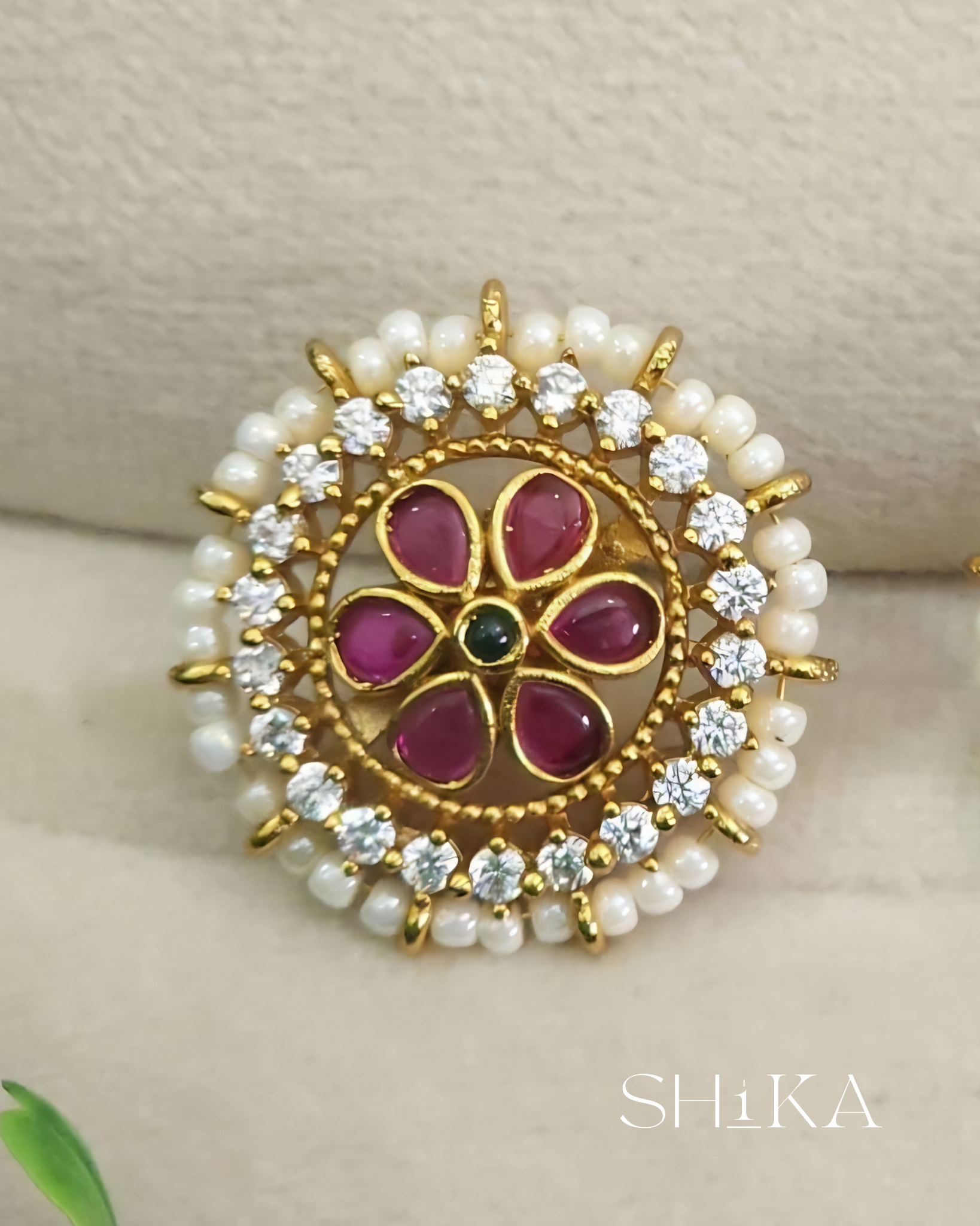Ratnavali Stud Earrings