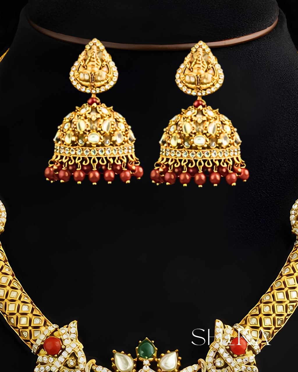 Laxmidevi Choker Necklace Set