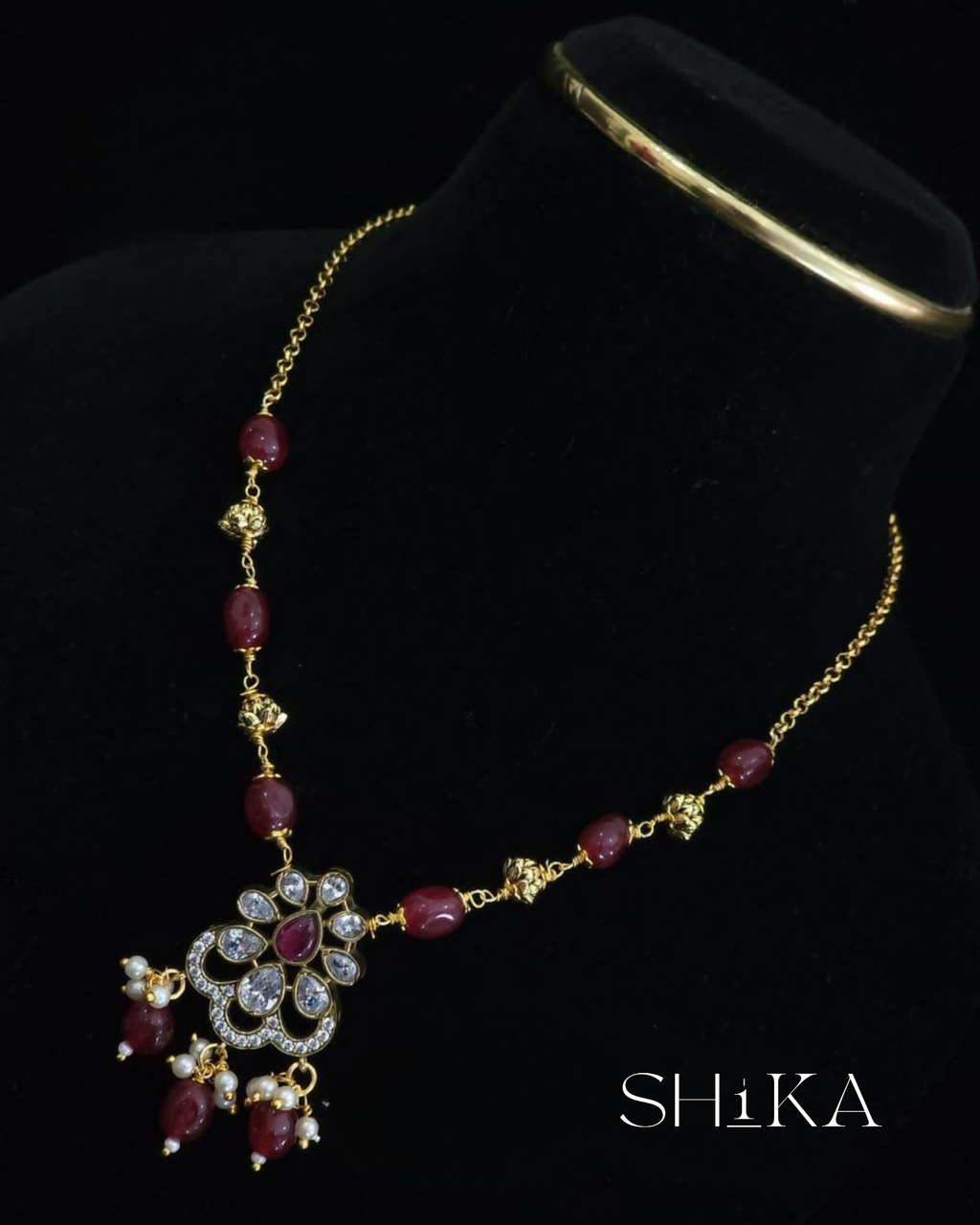 Samyukta CZ Necklace Set