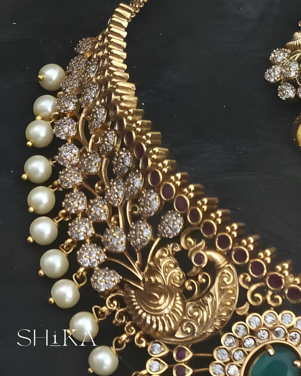Nakshi Bridal Necklace Set