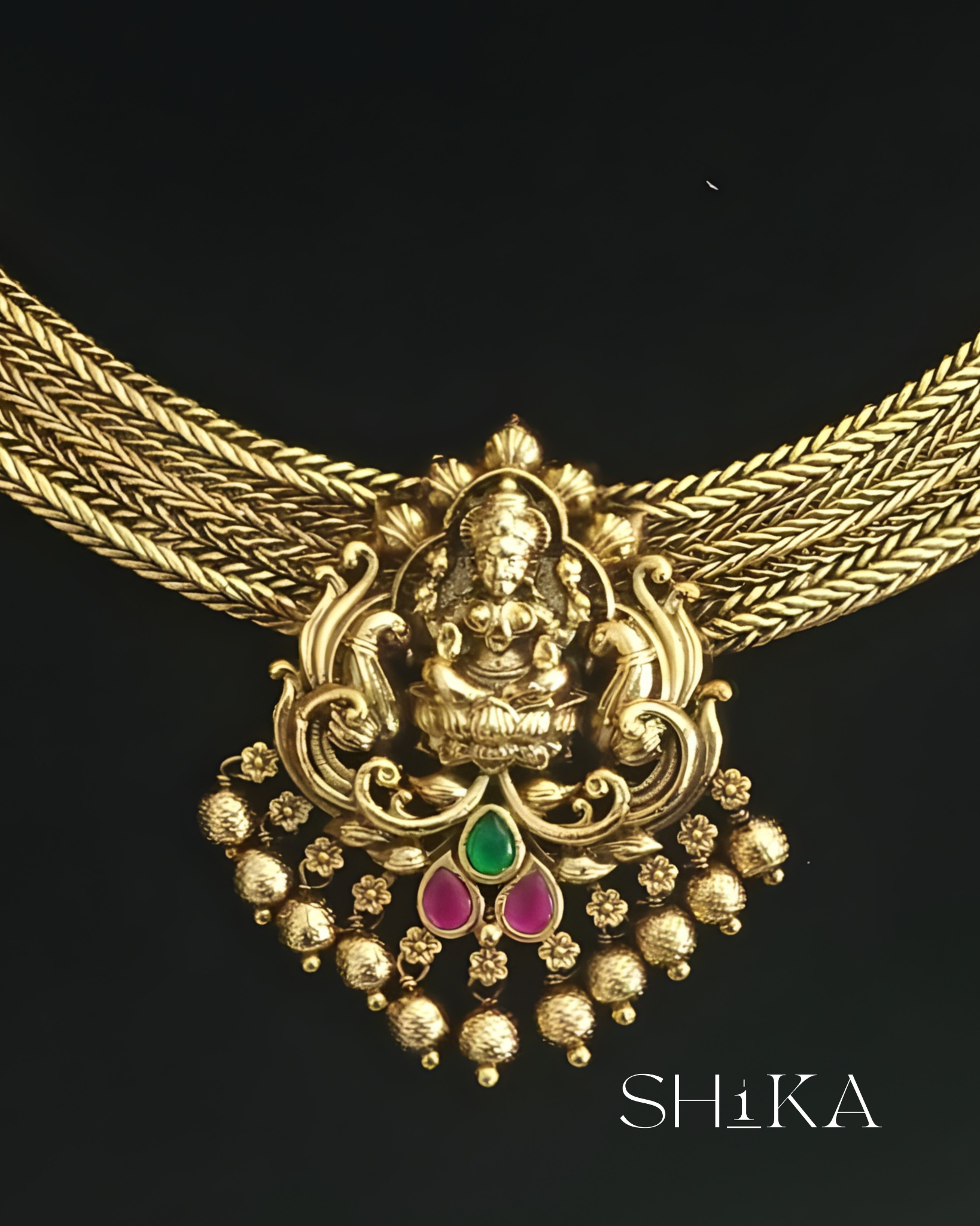 Antique Jadau Kundan Necklace Set