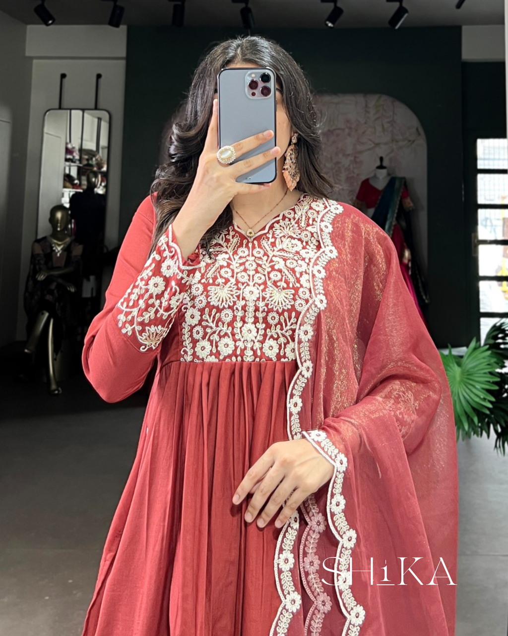 Lagoon Kurti Set