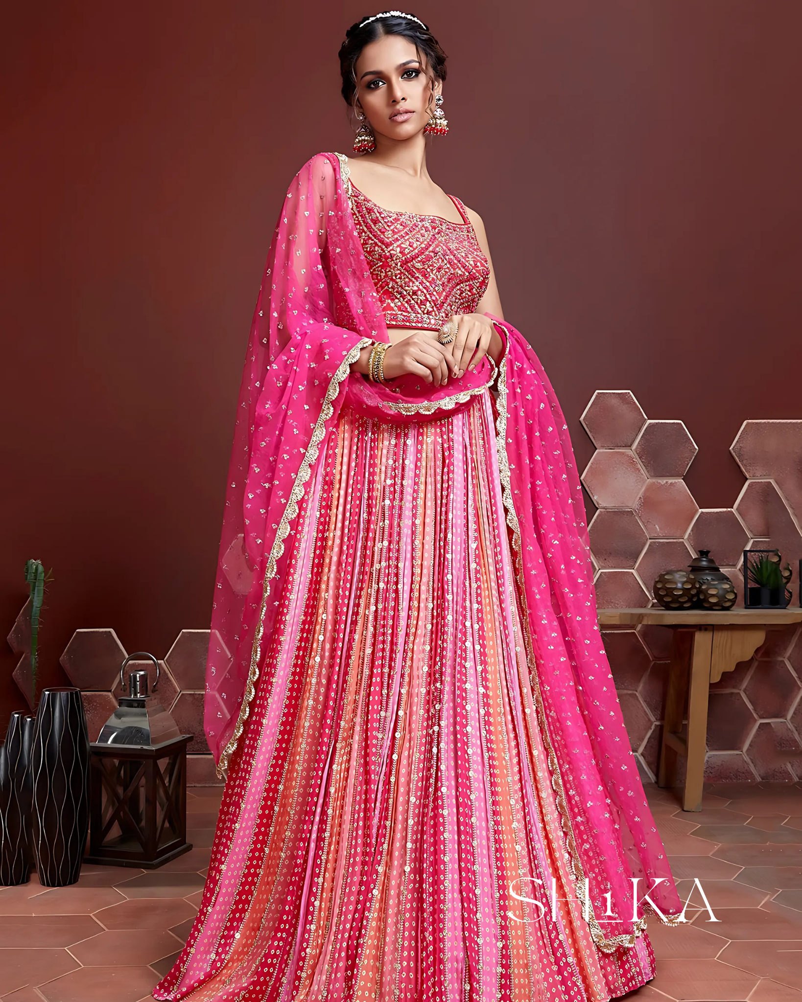 Pink Enchanté Lehenga