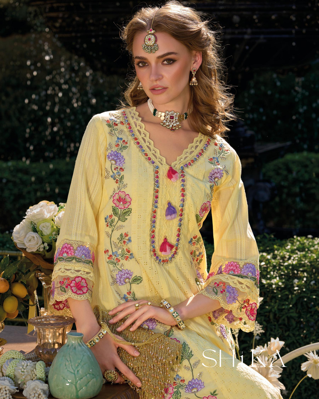 Daffodil Dream Anarkali