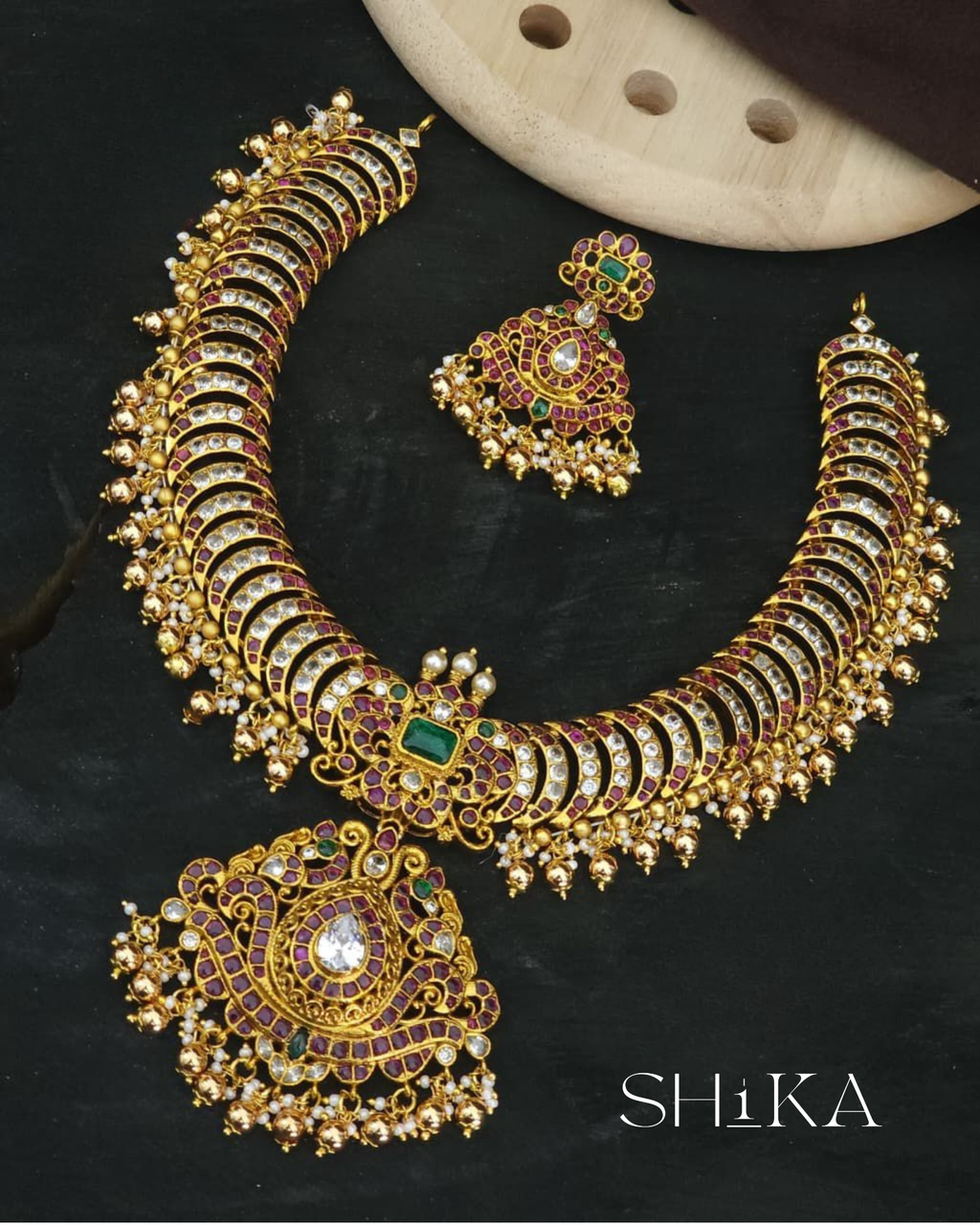 Maharani Ratnavali Necklace Set