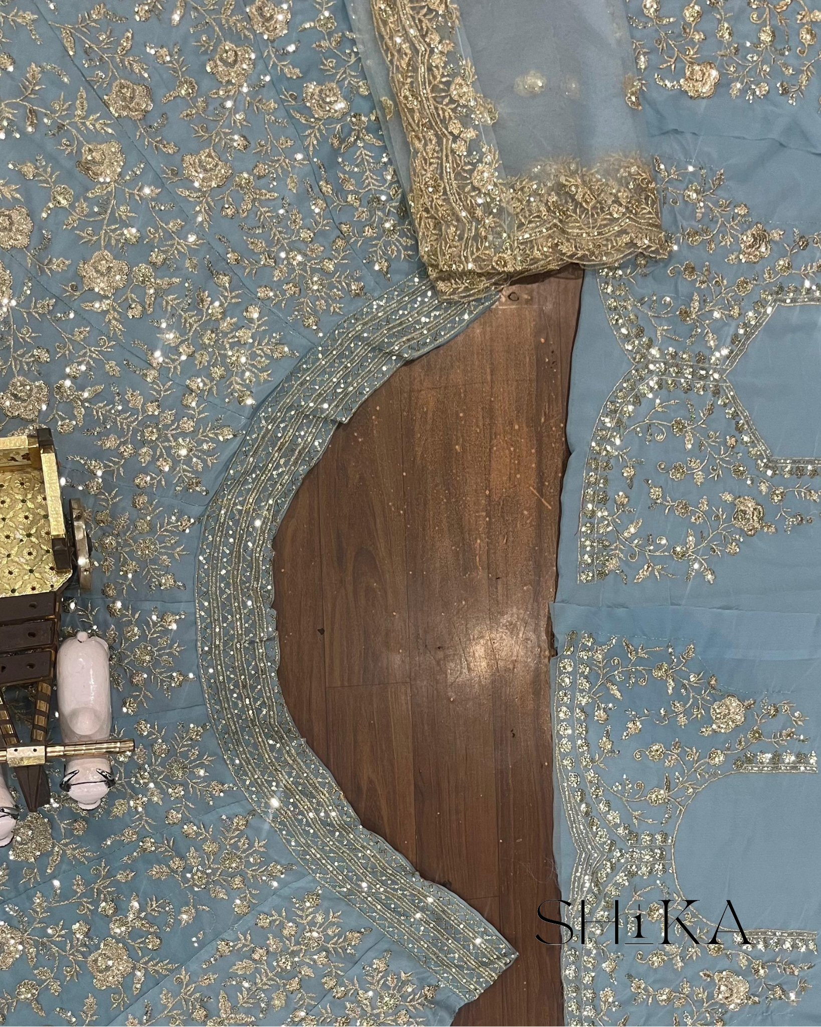Ethereal Tide Lehenga