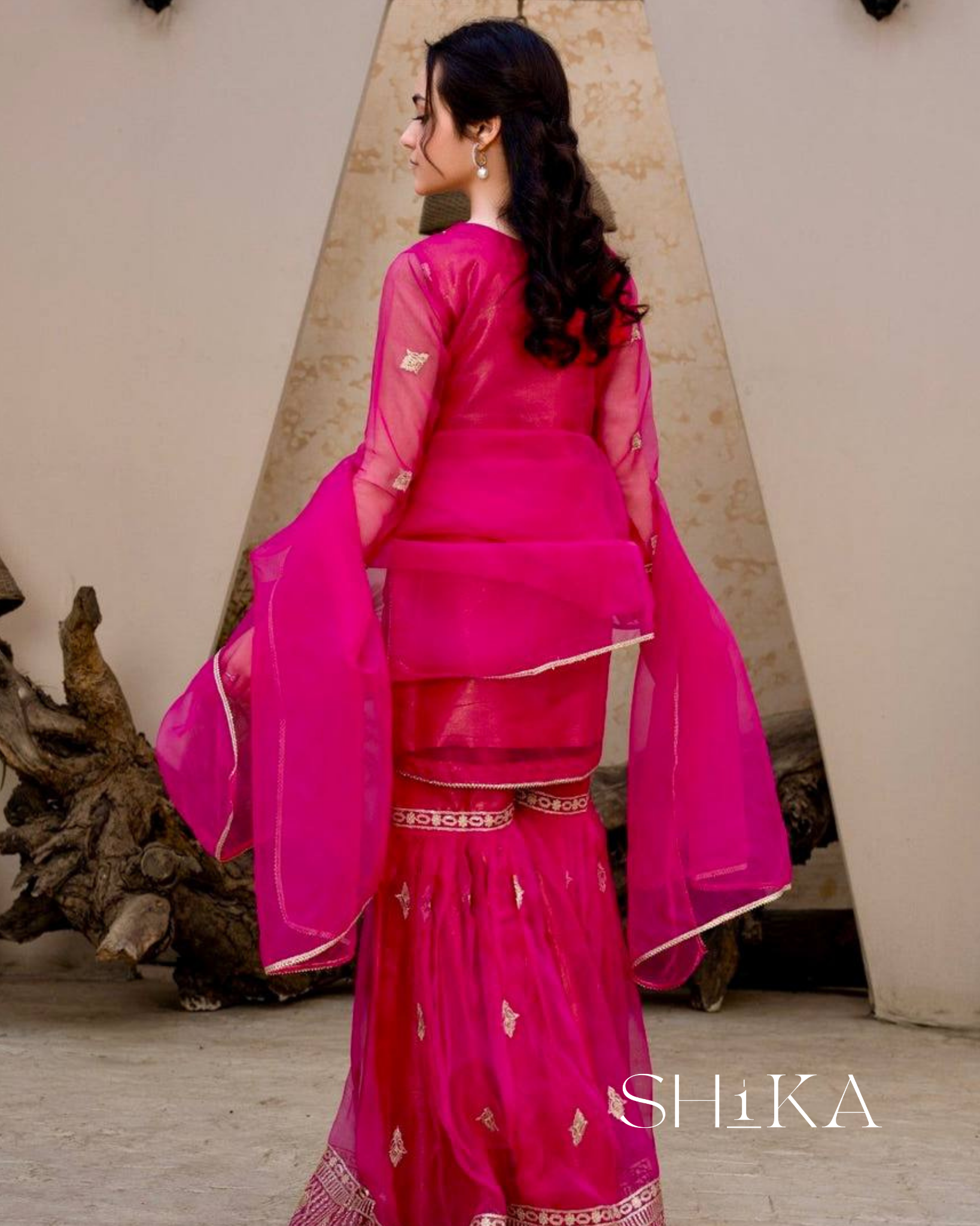 Eternal Blush Pallazo Set