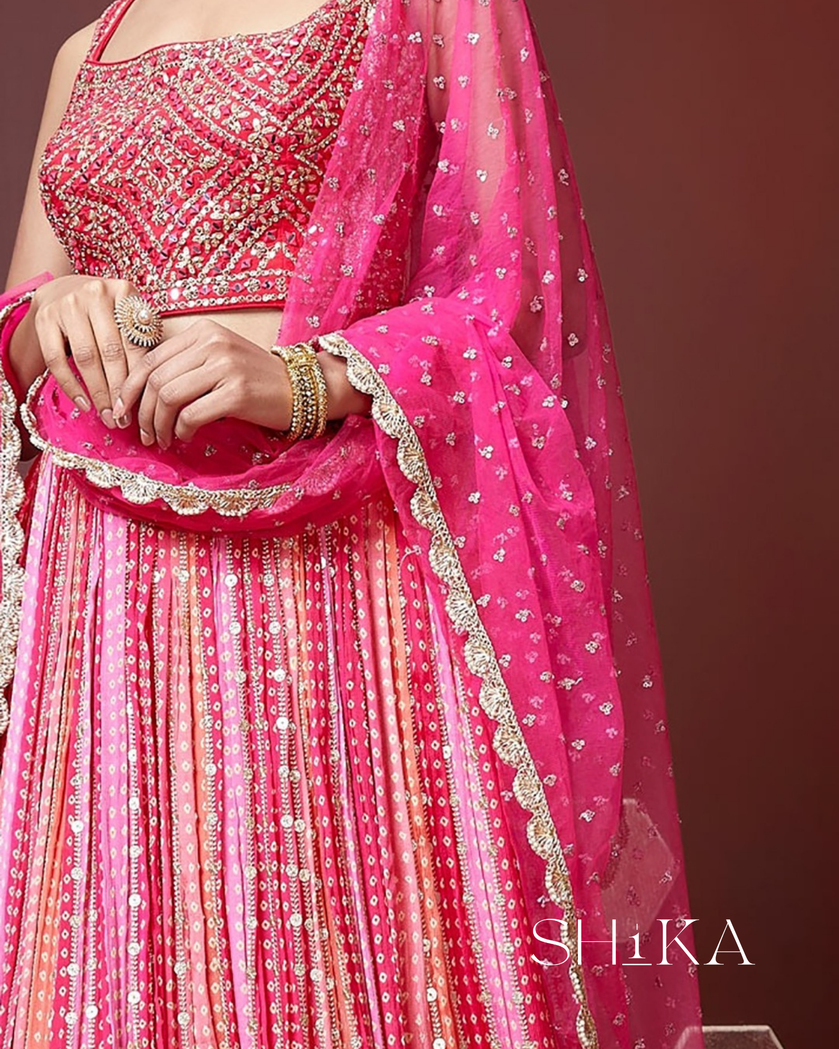 Pink Enchanté Lehenga