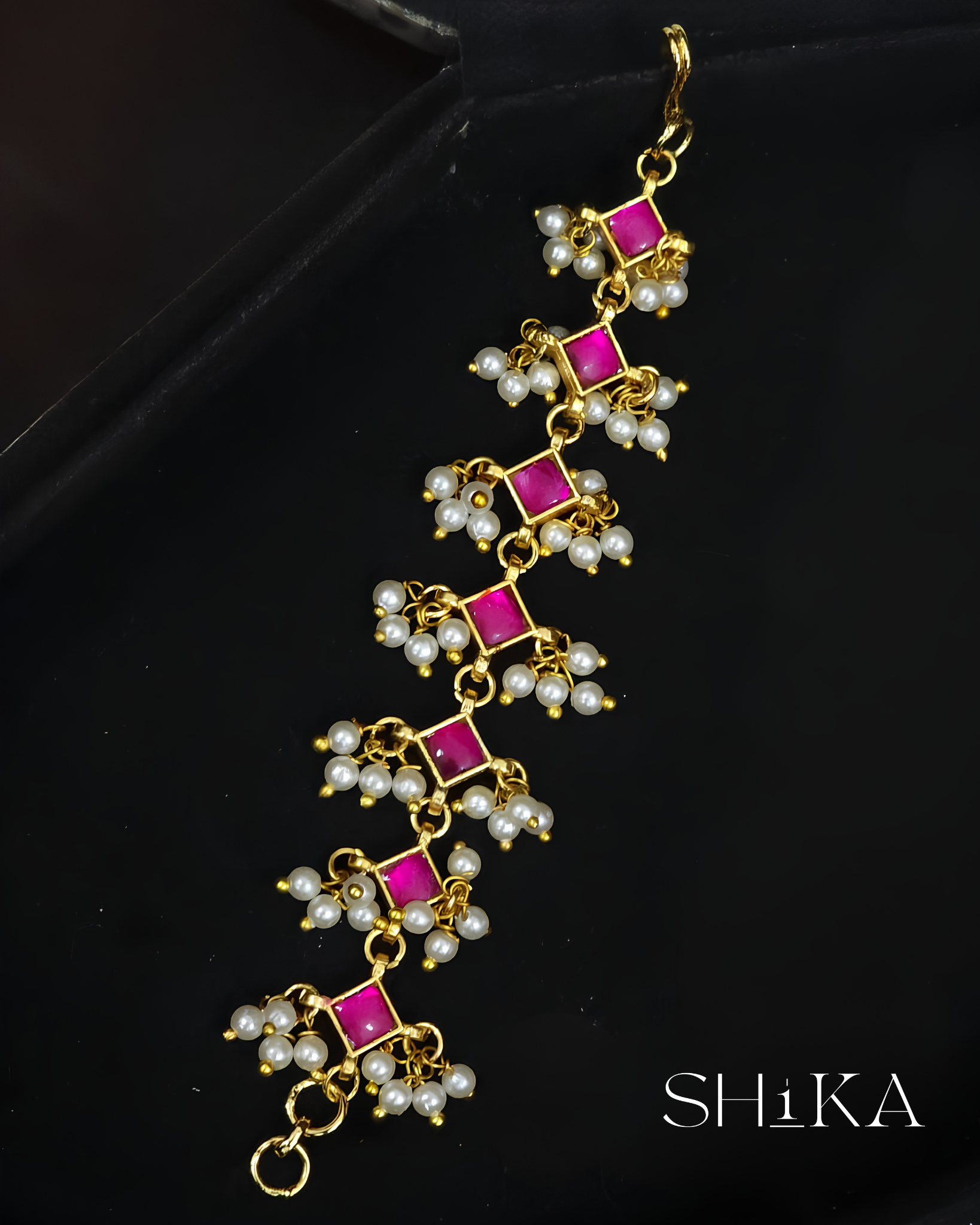 Champaswaralu Jadau Kundan Earrings