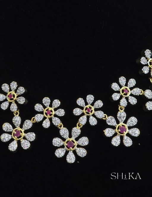 Sitara CZ Necklace Set