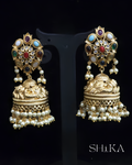 Navratna Buttas Earrings