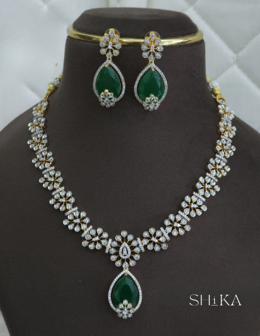 Harita CZ Necklace Set