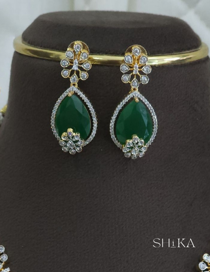 Harita CZ Necklace Set