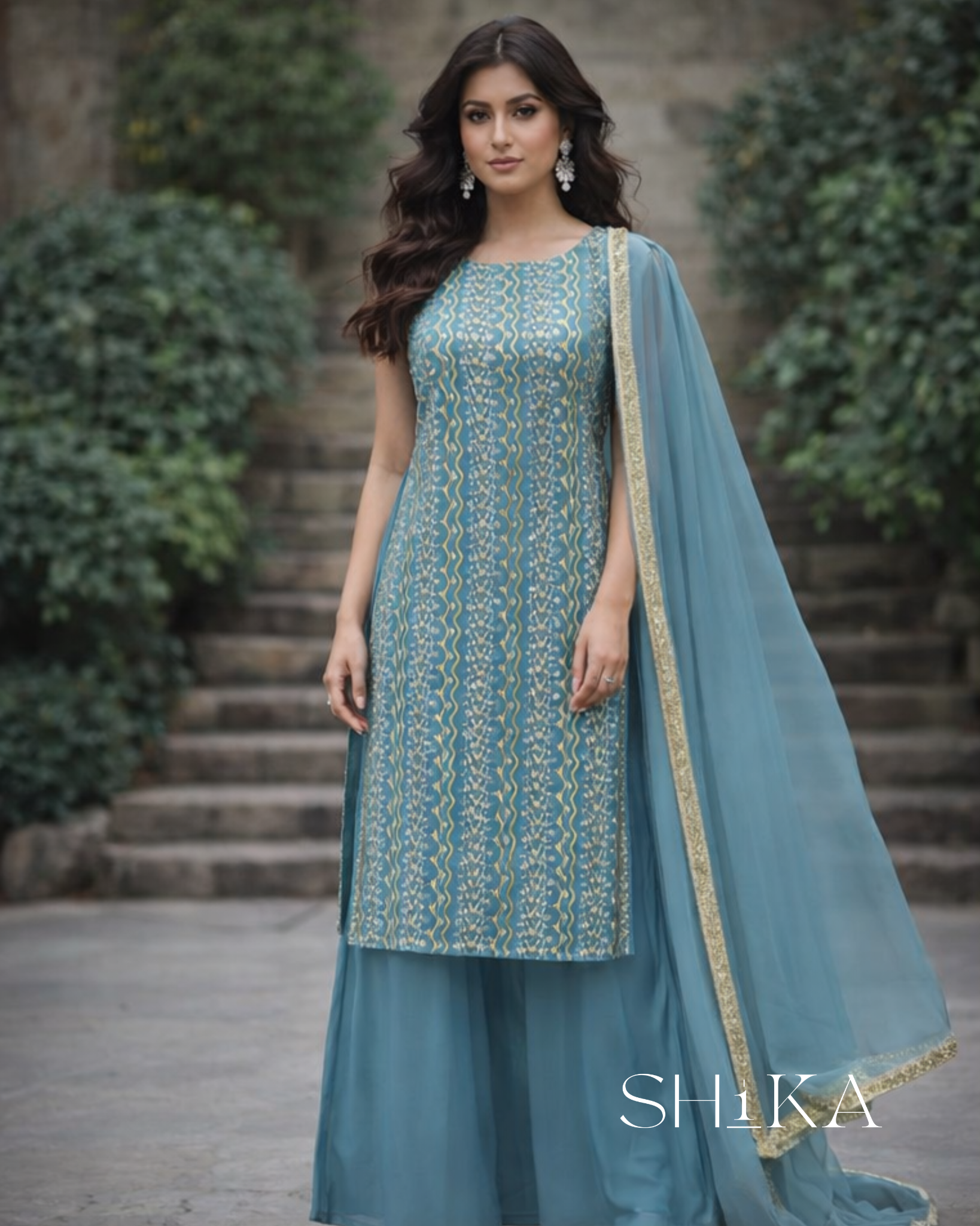 Horizon Glow Palazzo Set