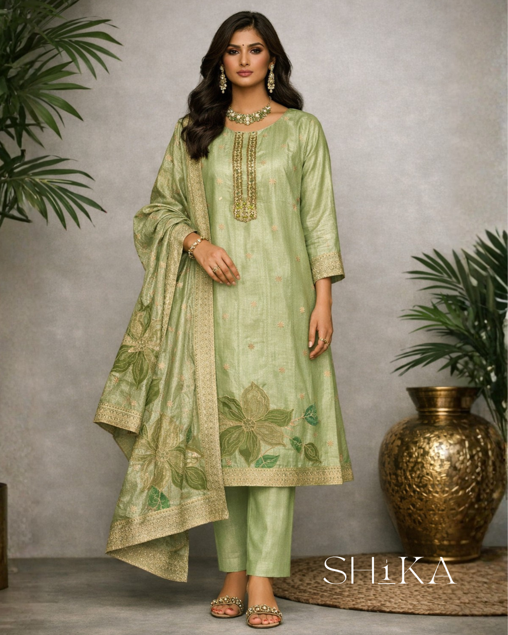 Pistachio Mist Dress