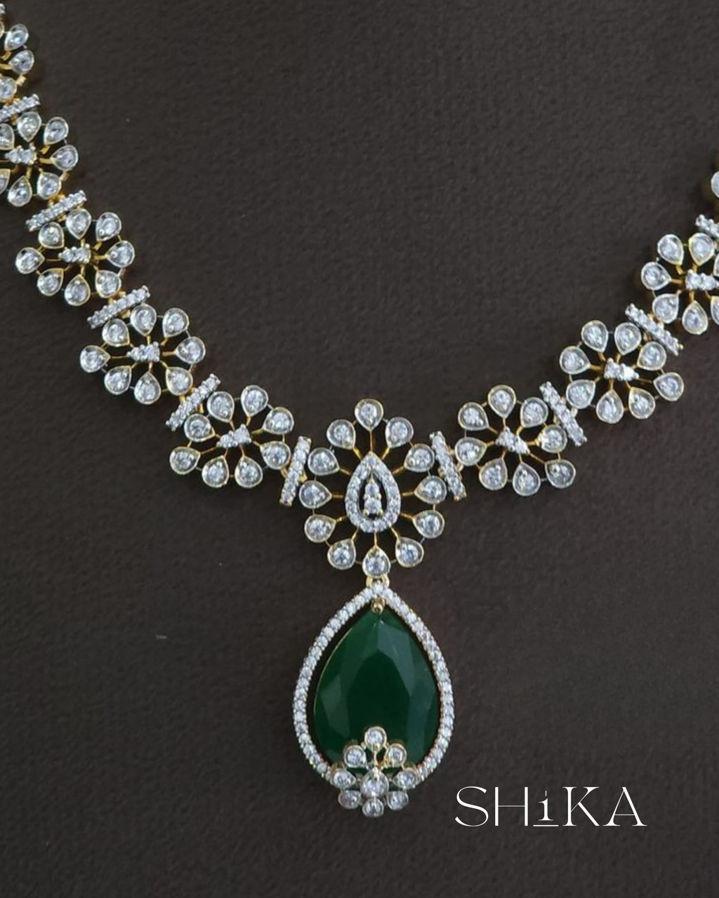 Harita CZ Necklace Set