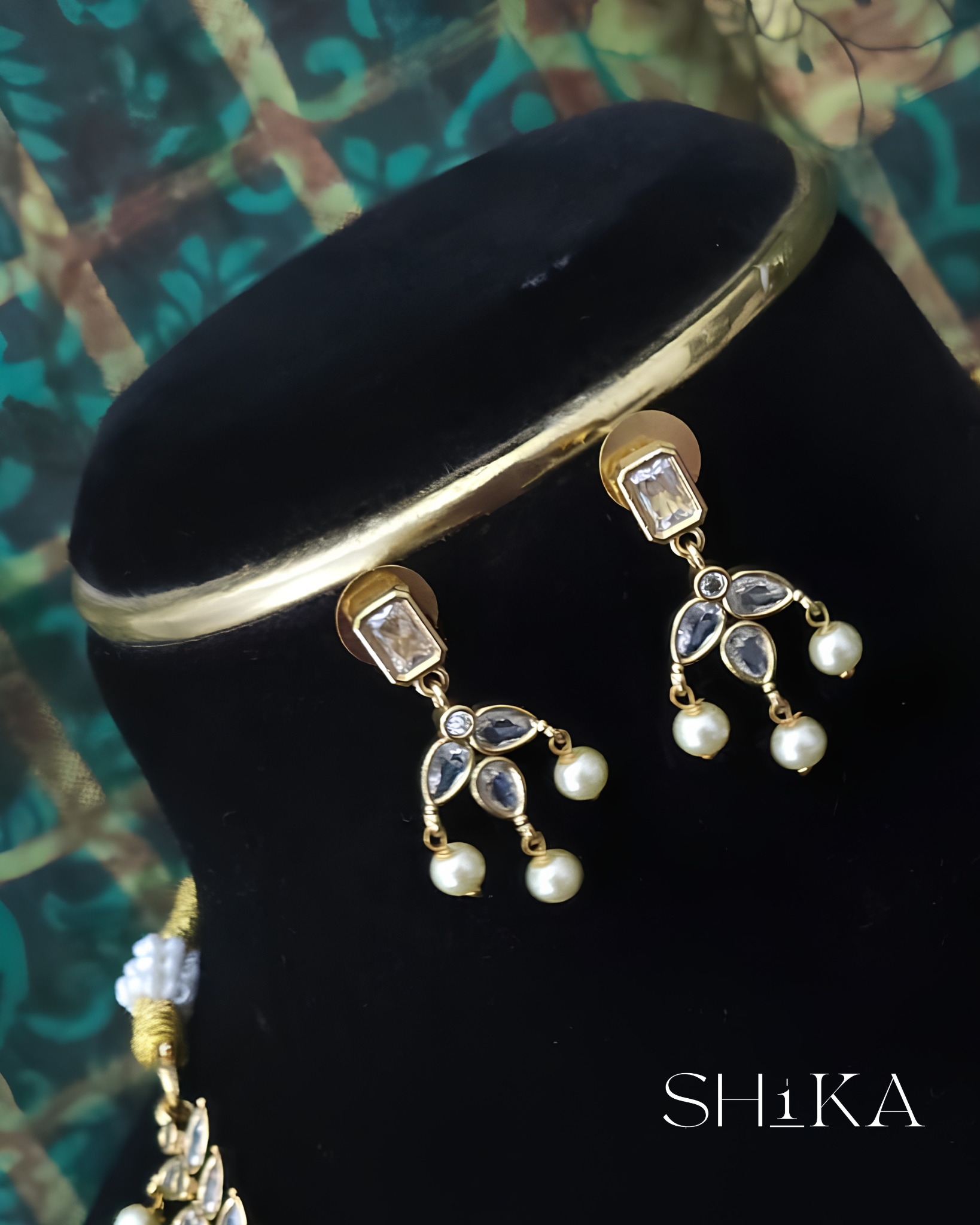 CZ Stone Necklace Set