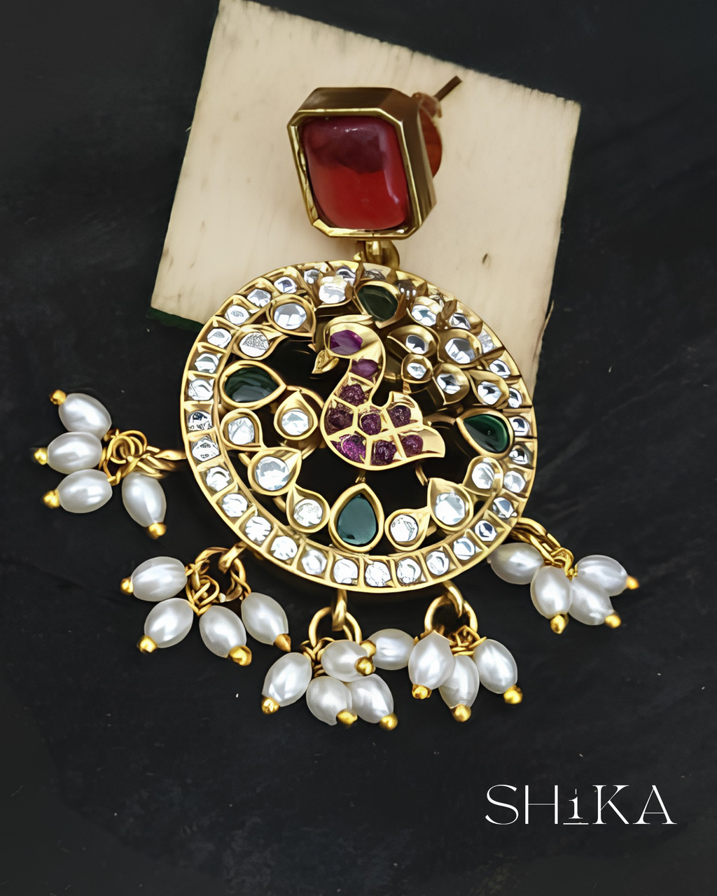 Rangmahal Kante Necklace Set