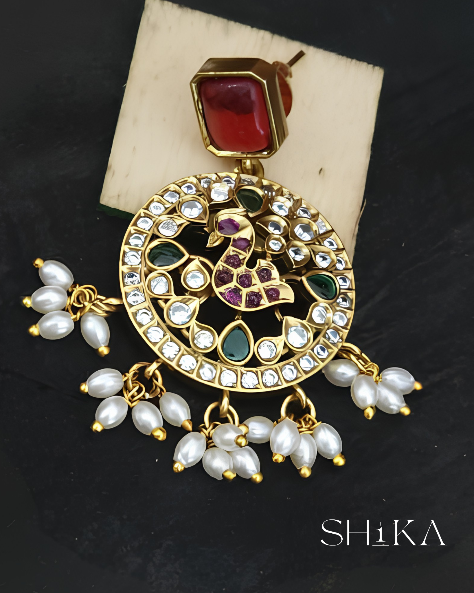 Rangmahal Kante Necklace Set