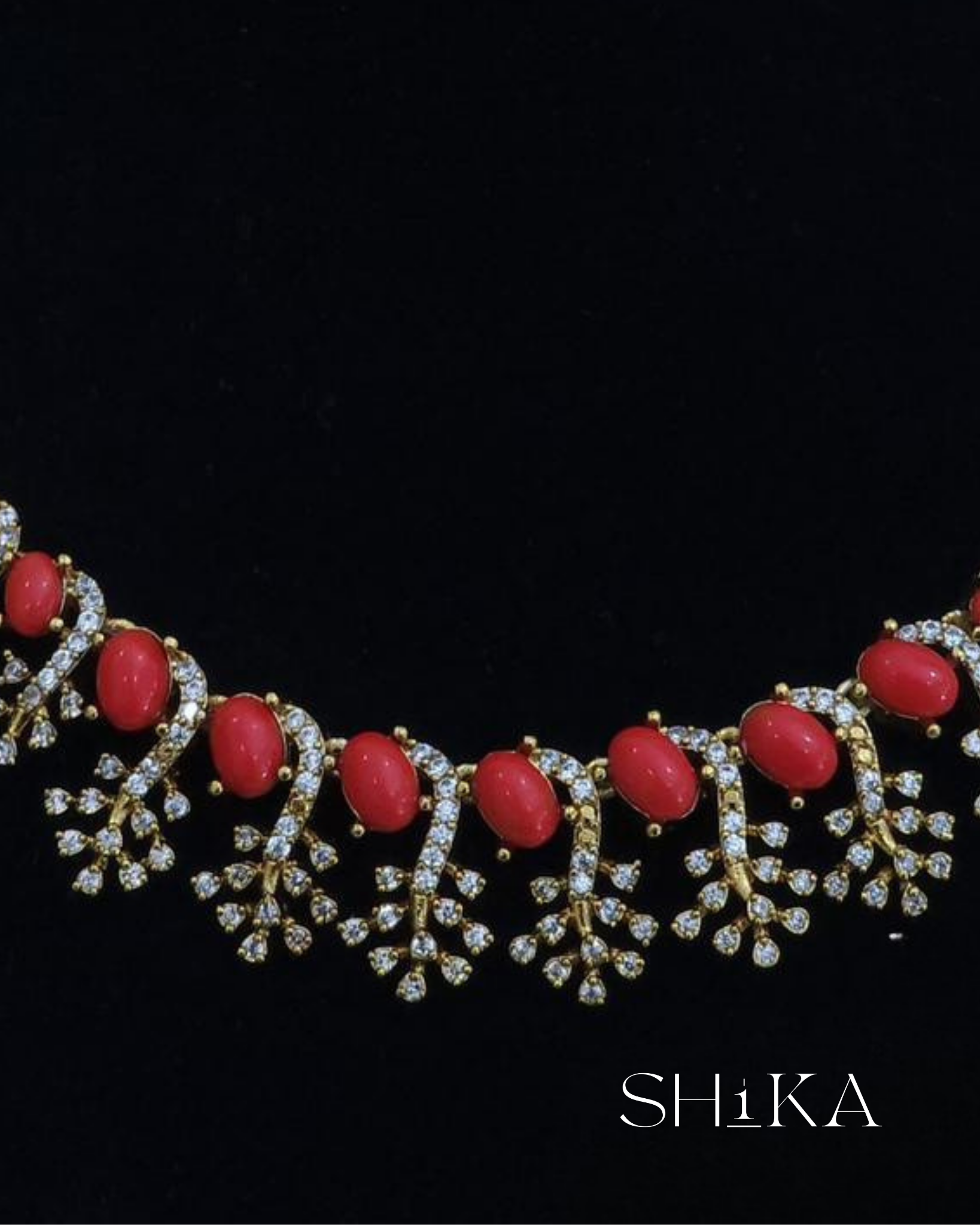 Mayura Peacock Necklace Set