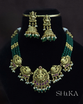 Laxmidevi Antique Necklace Set