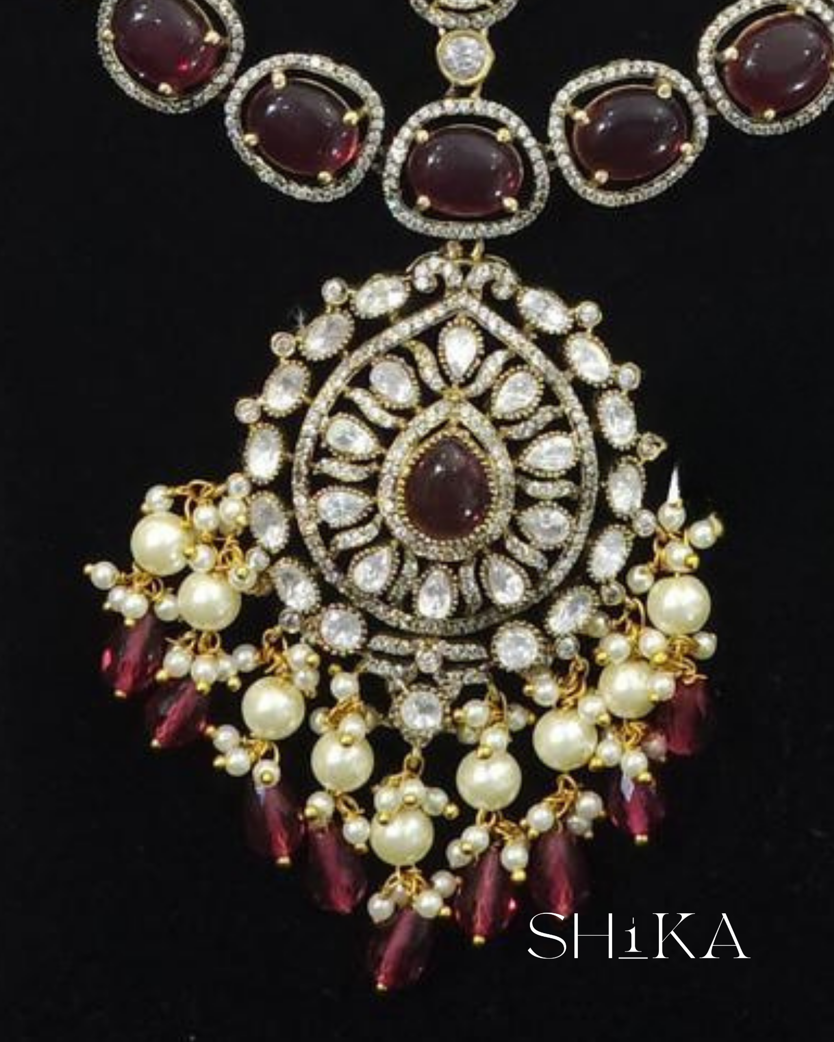 Victorian Layered Necklace Set