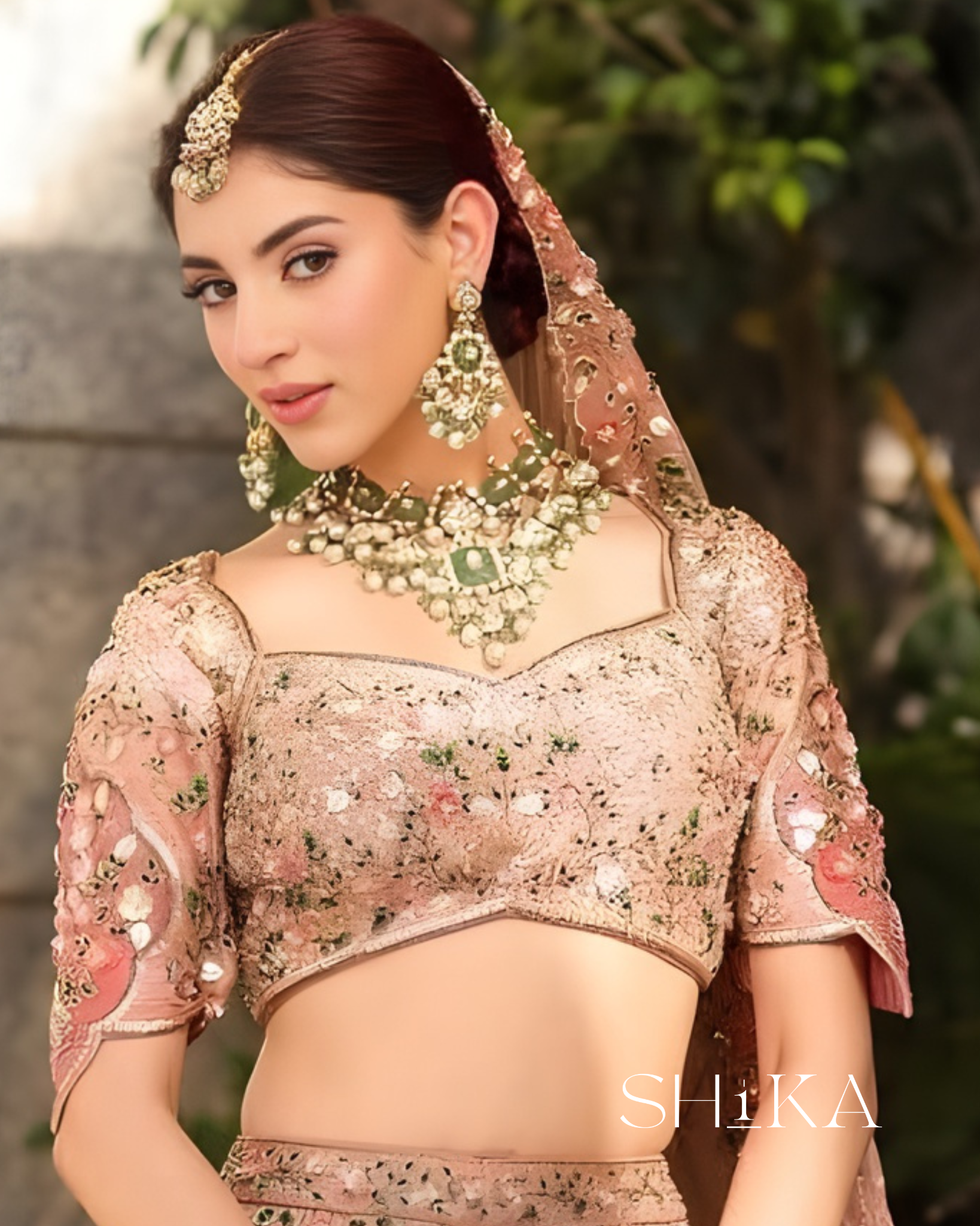 Auric Bloom Lehenga
