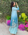 Blue Topaz Palazzo Set
