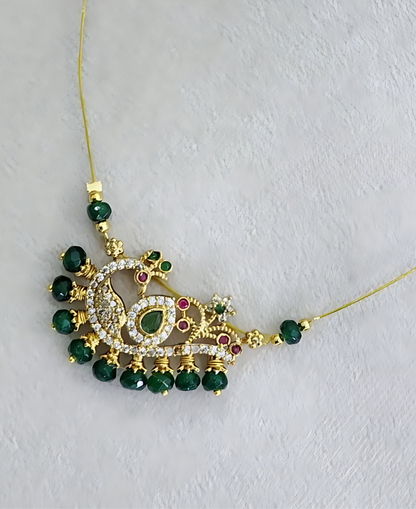 Peacock Invisible Necklace