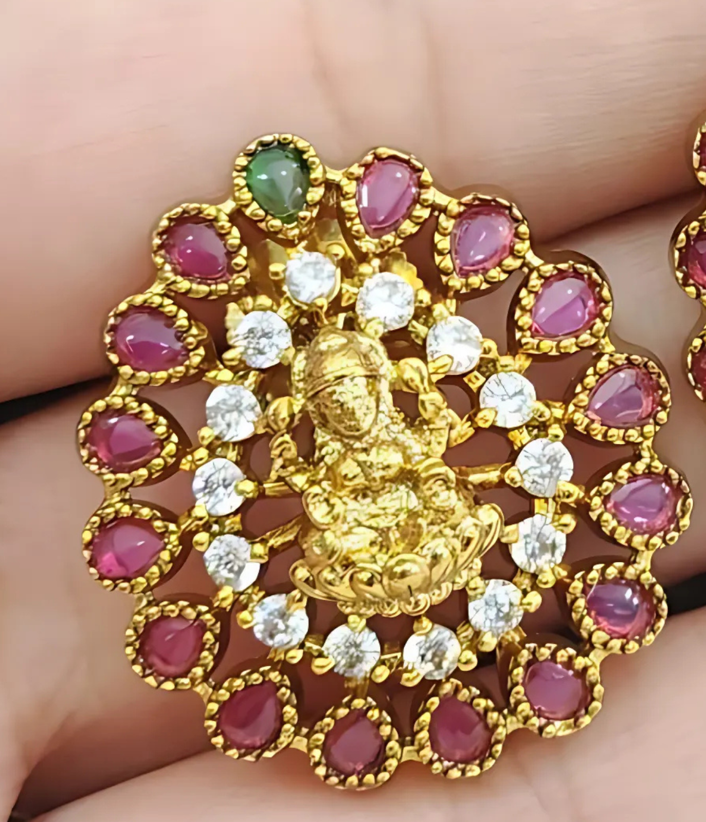 Kempu Stud Earrings