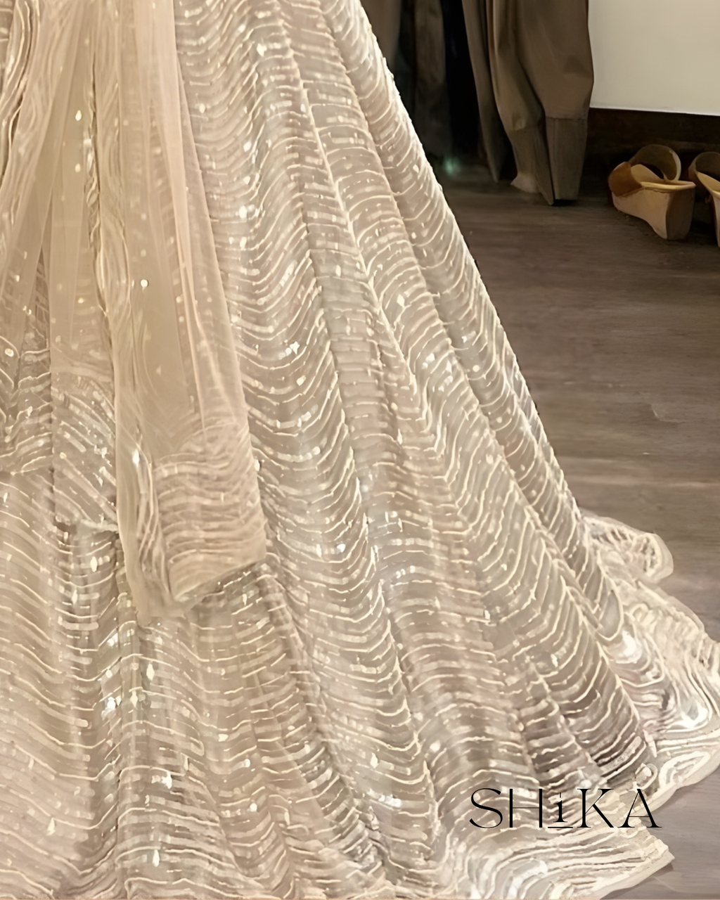 Eternal Winter Lehenga