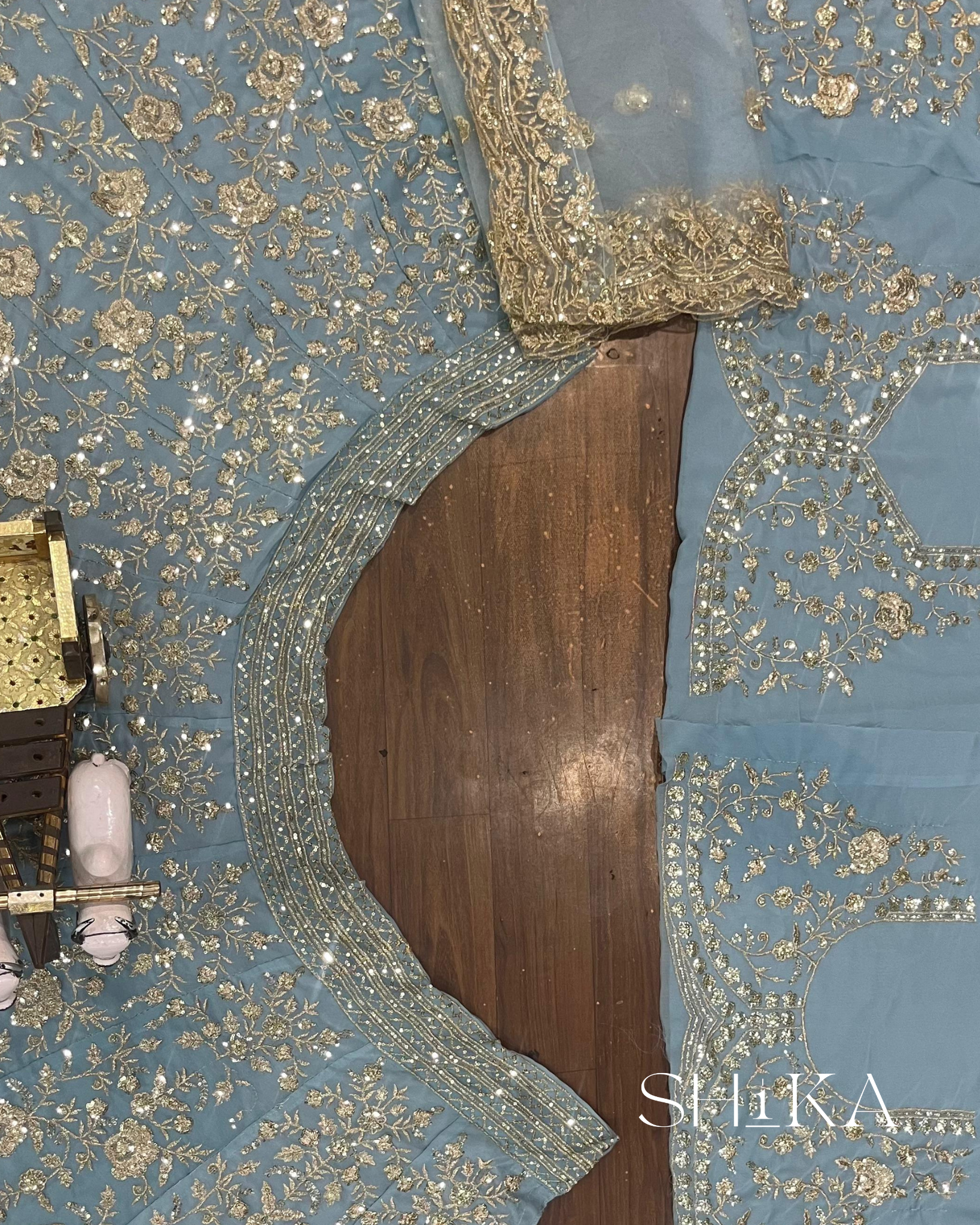 Ethereal Tide Lehenga