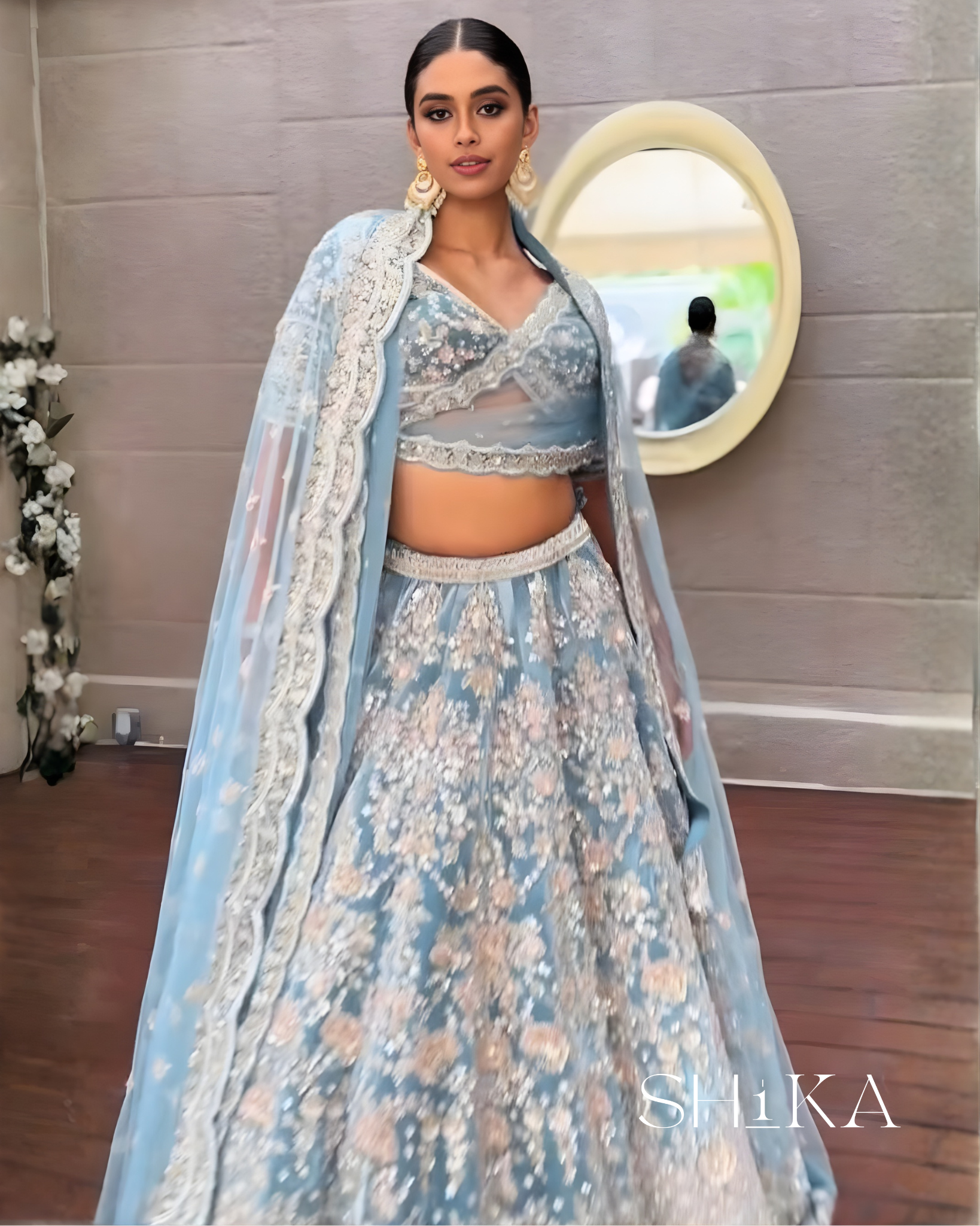 Ethereal Tide Lehenga