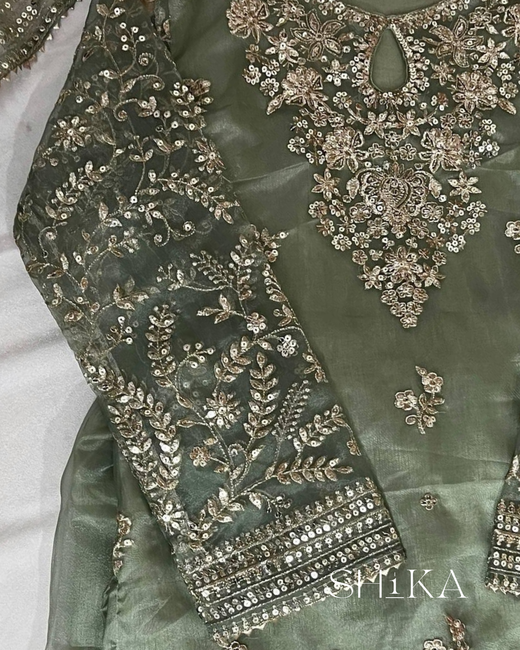 Garden Veil Kurti