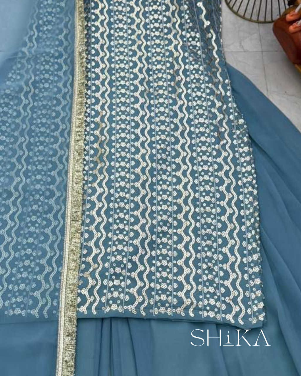 Horizon Glow Palazzo Set
