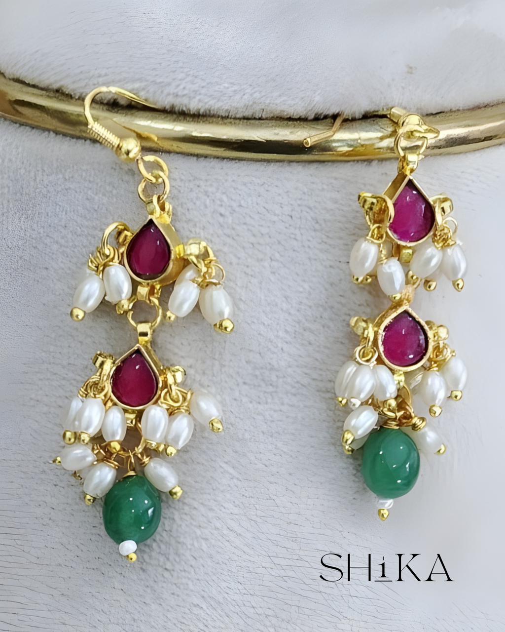 Jadau Kundan Fancy Necklace Set