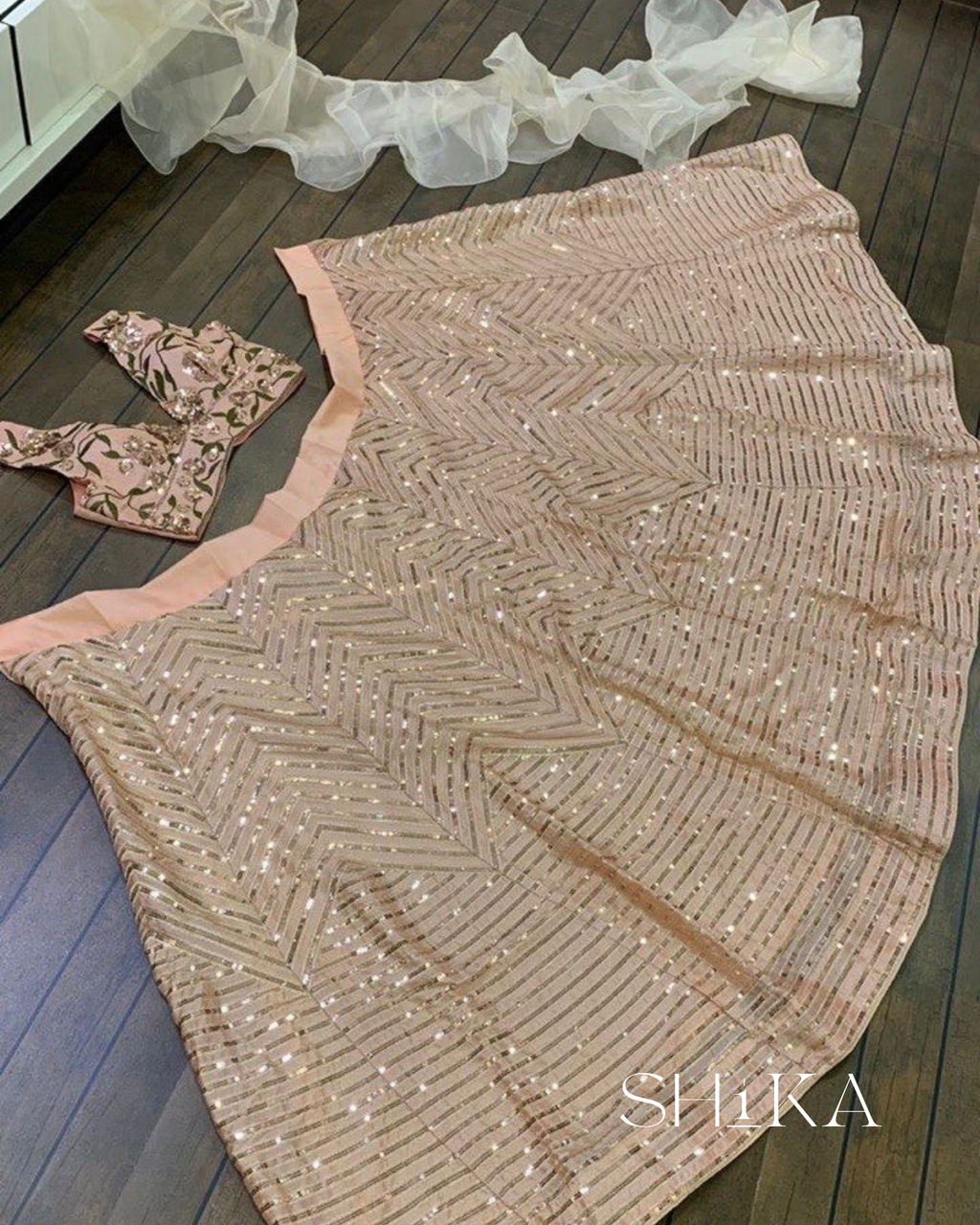 Kasturi Silk Lehenga