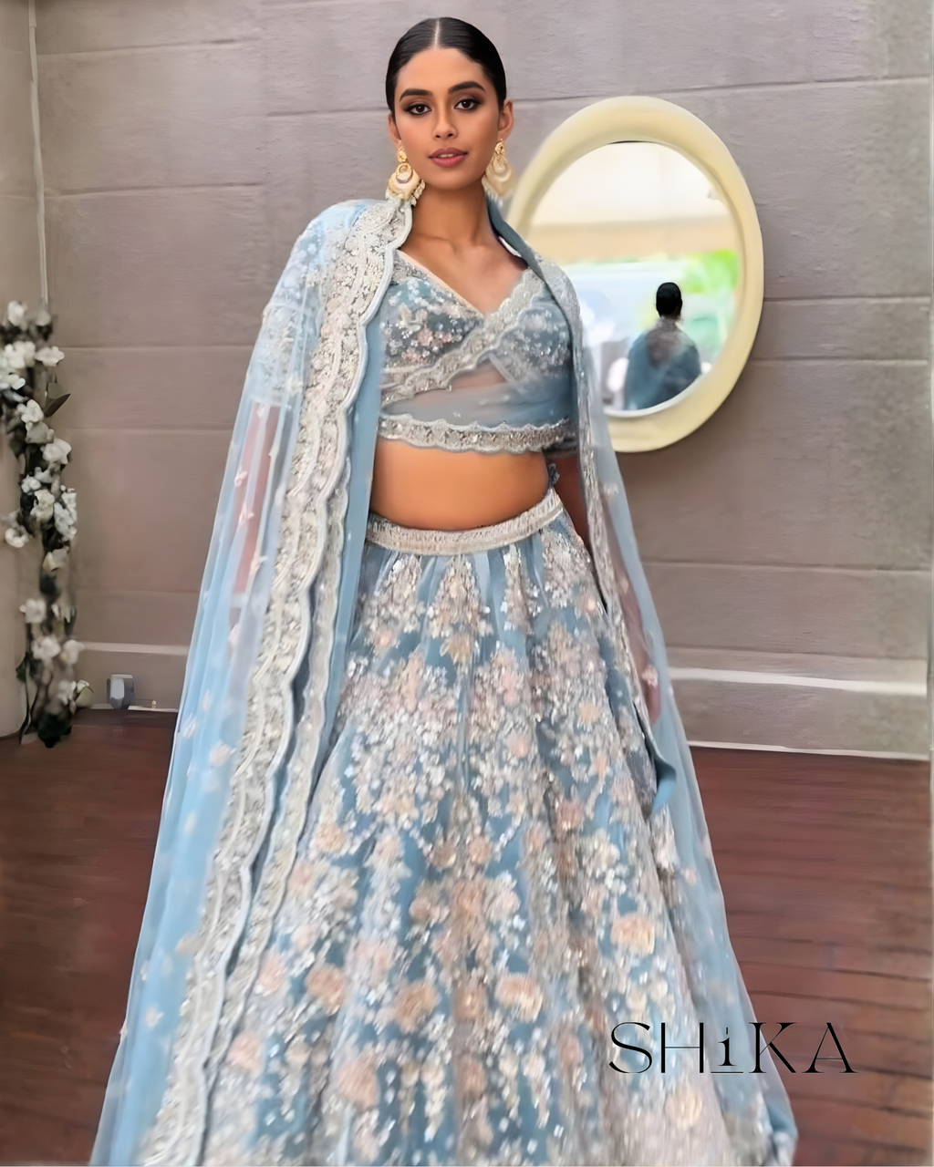 Ethereal Tide Lehenga