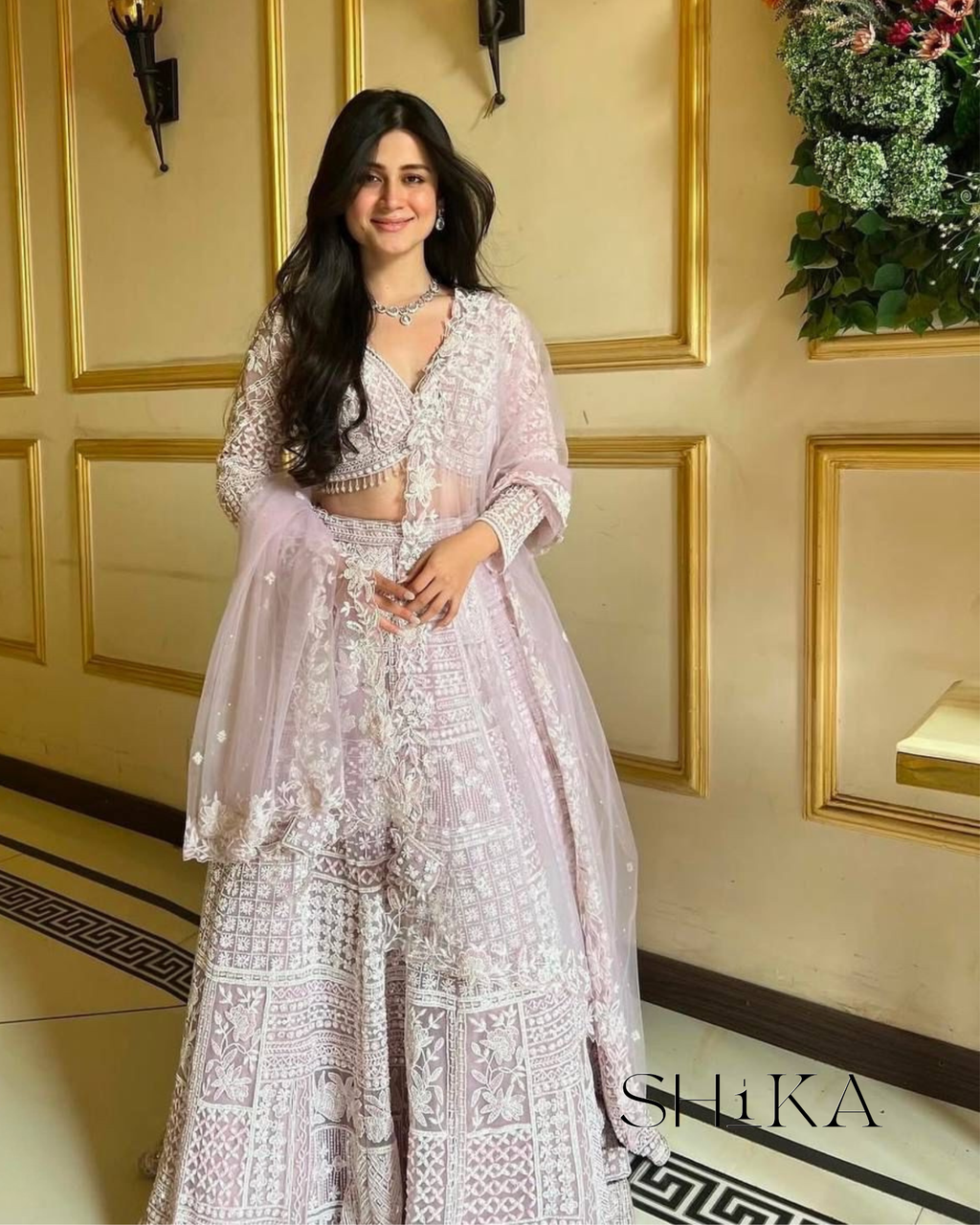 Digital Radiance Lehenga