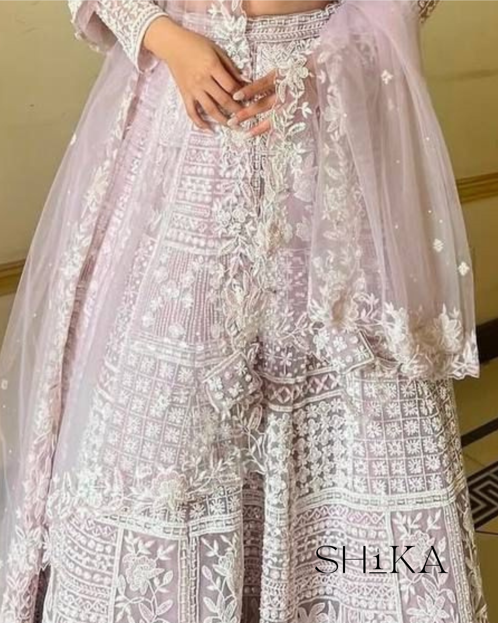 Digital Radiance Lehenga