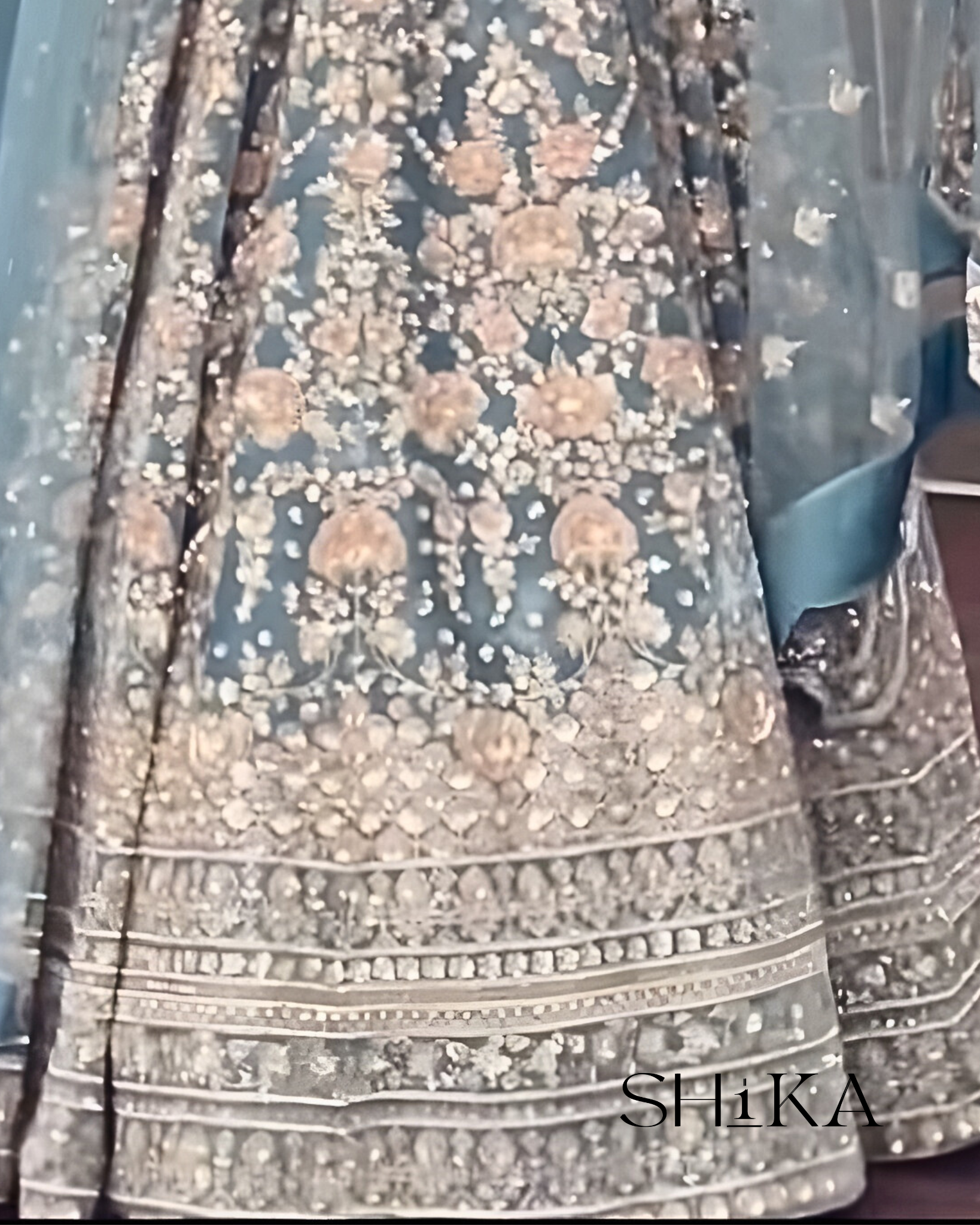 Ethereal Tide Lehenga