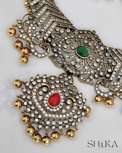Nooranjali Victorian Necklace Set