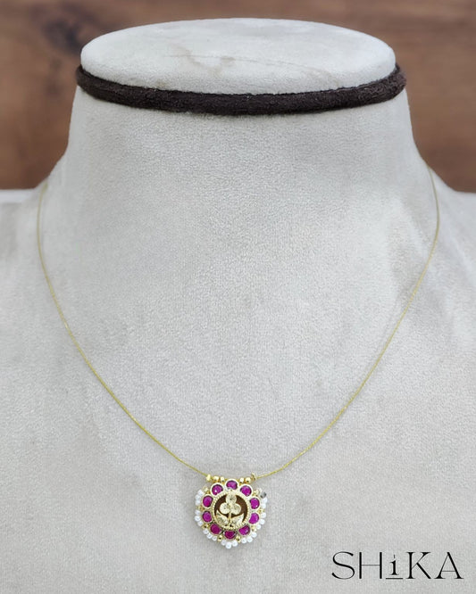 Padma Kundan Invisible Necklace