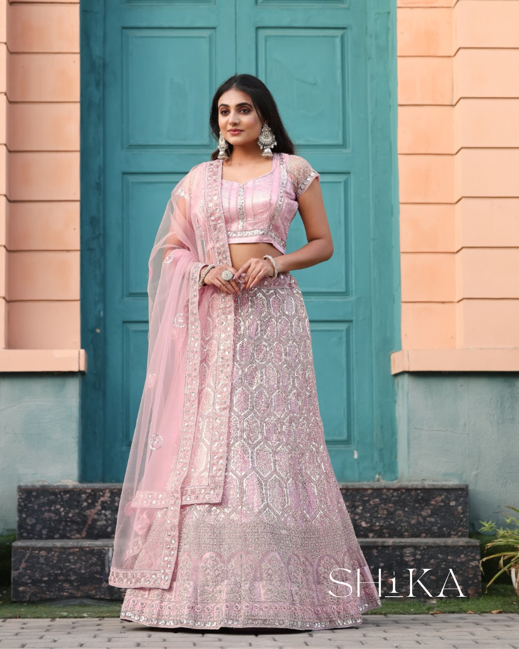 Peony Glow Lehenga