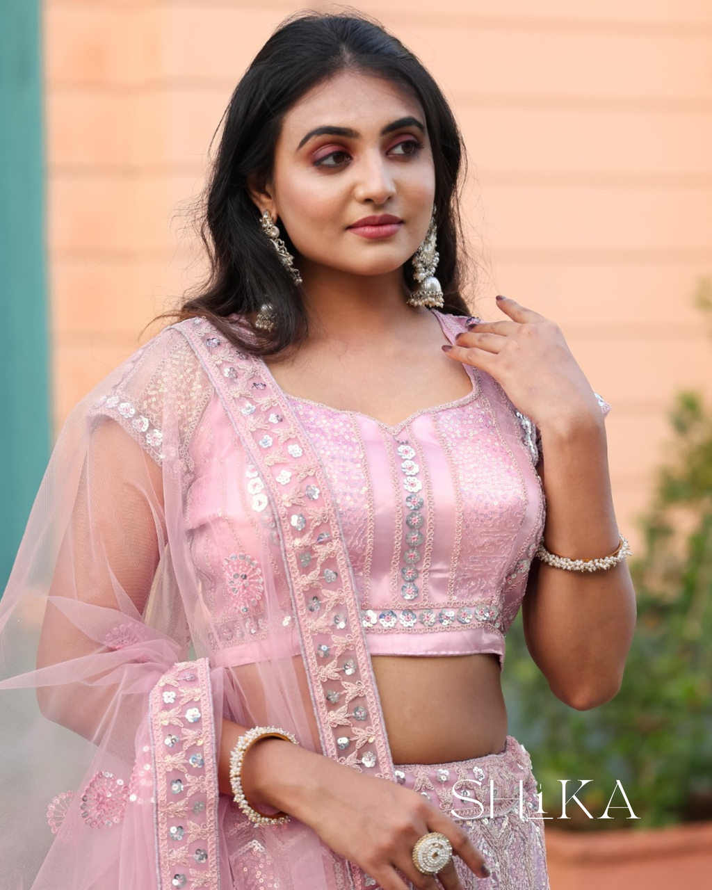 Peony Glow Lehenga